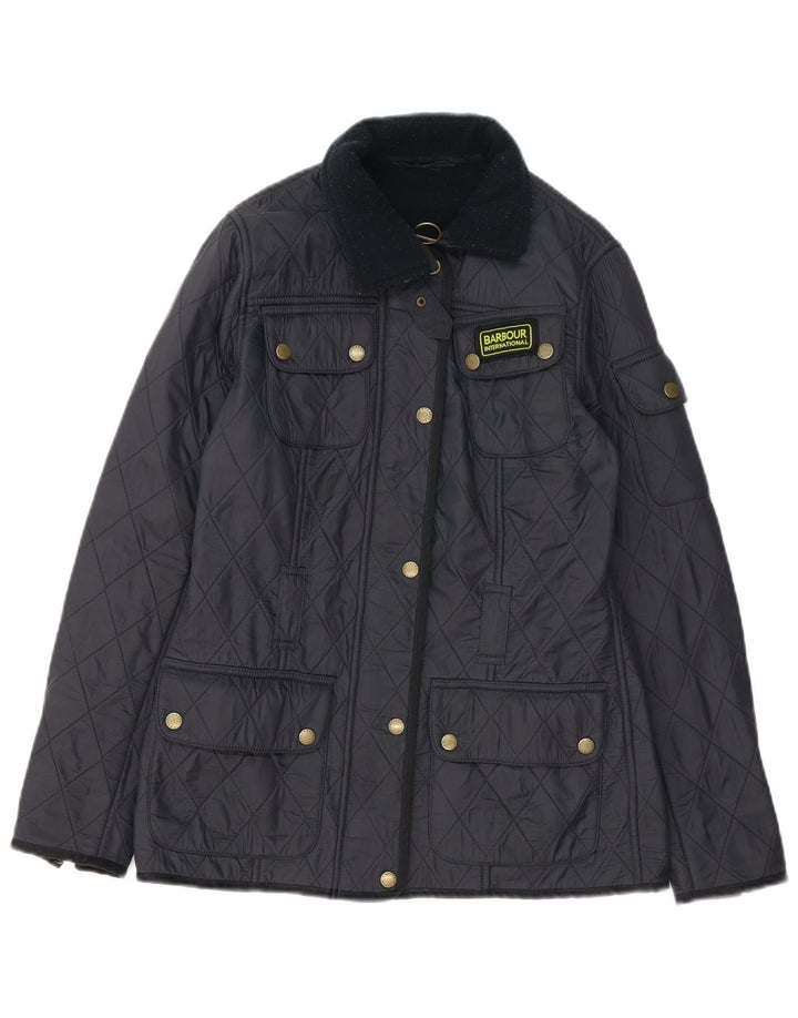 Barbour Damen Steppjacke UK 8 Small Marineblau