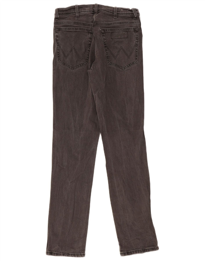 Wrangler Herren Texas Slim Jeans W32 L34 Graue Baumwolle