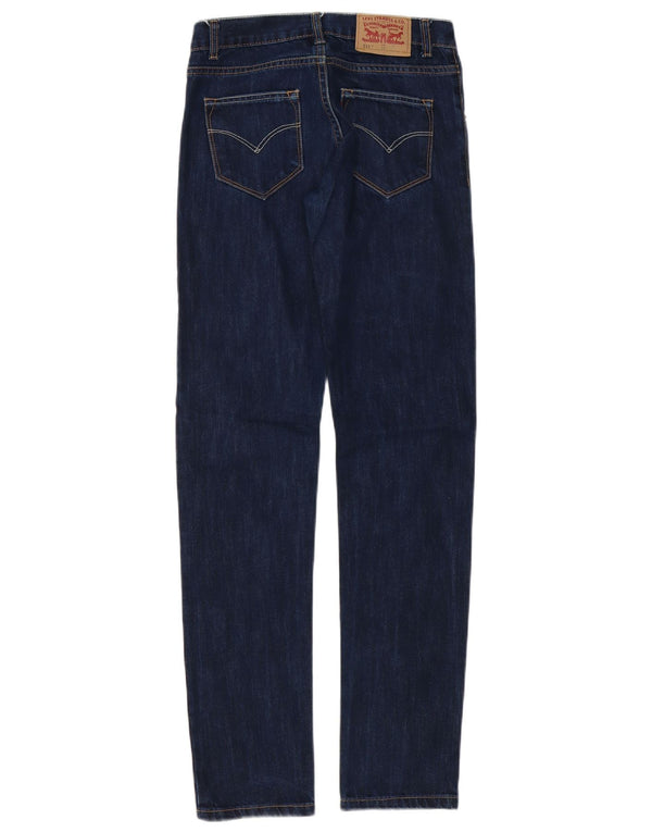 Levi's Jungen 511 Slim Jeans 11–12 Jahre W26 L31 Marineblaue Baumwolle