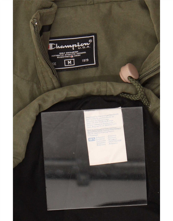 Champion Herren-Trainingsanzug-Top-Jacke, Mittel-Khaki-Polyester