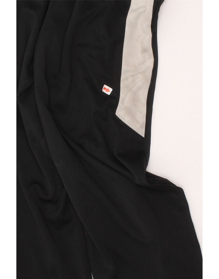 Nike Jungen-Trainingshose, 6–7 Jahre, groß, schwarzes Farbblock-Polyester