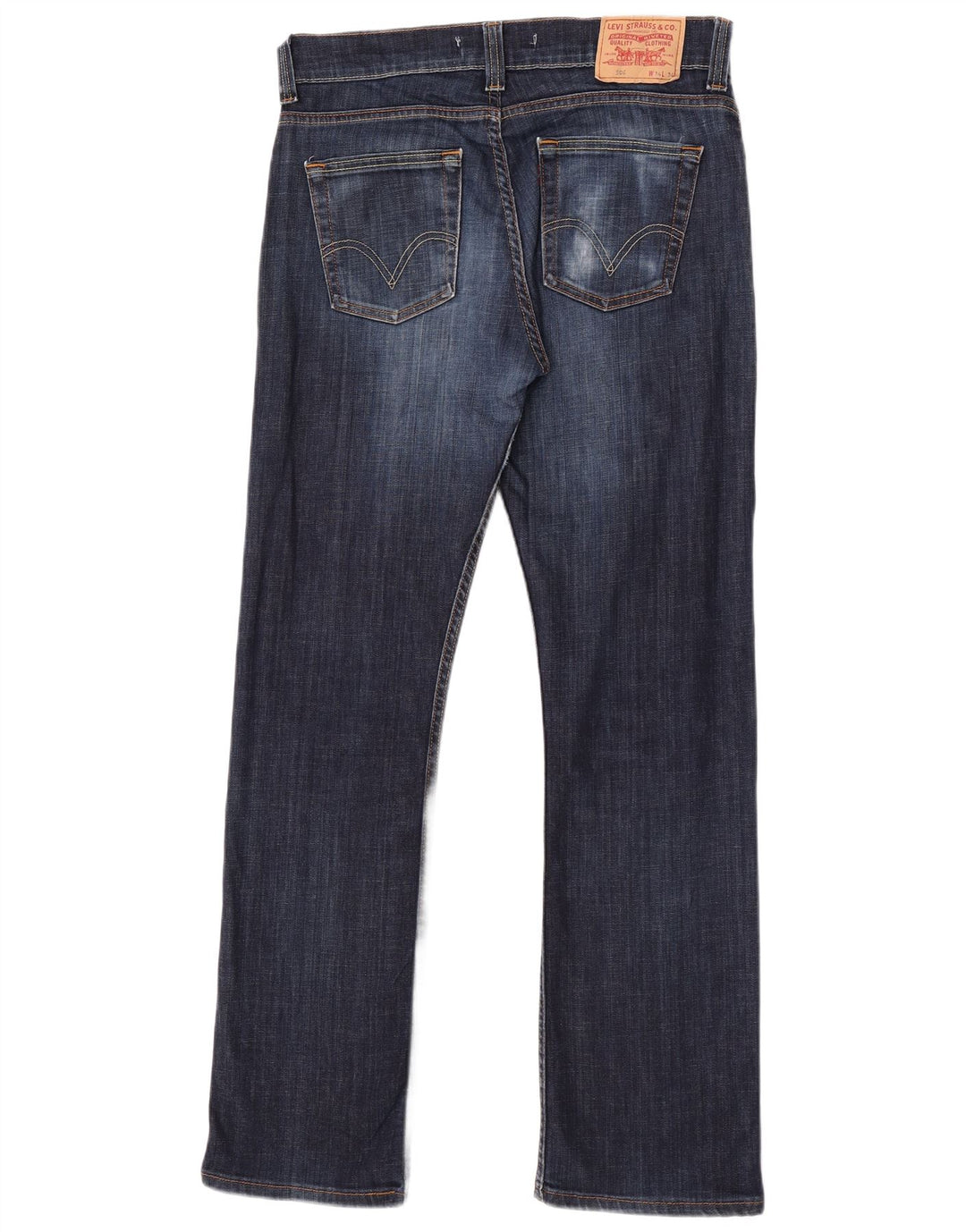 Levi's Damen 506 Standard Fit Straight Jeans W34 L34 Blau