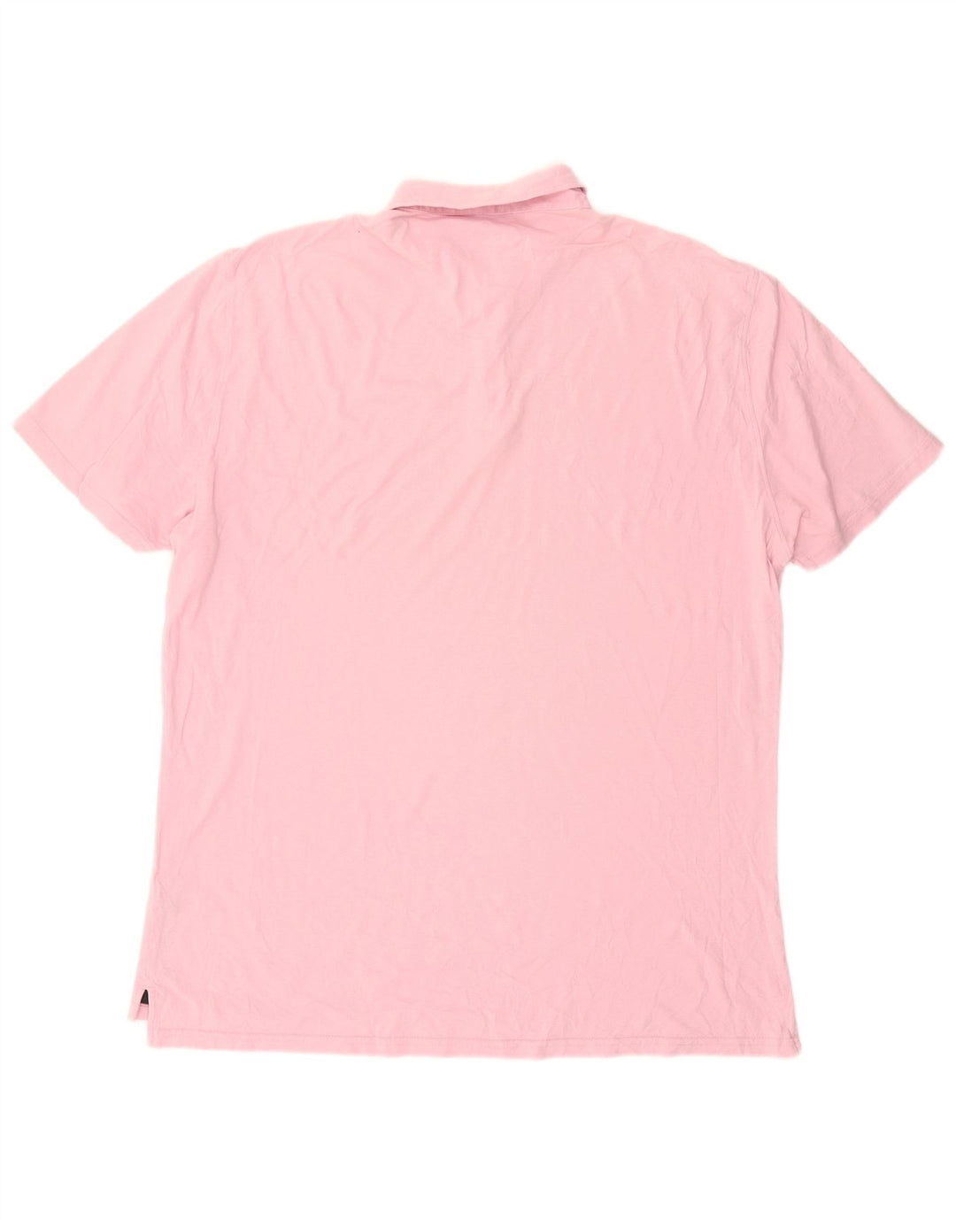 Massimo Dutti Herren Poloshirt 2XL Rosa Baumwolle