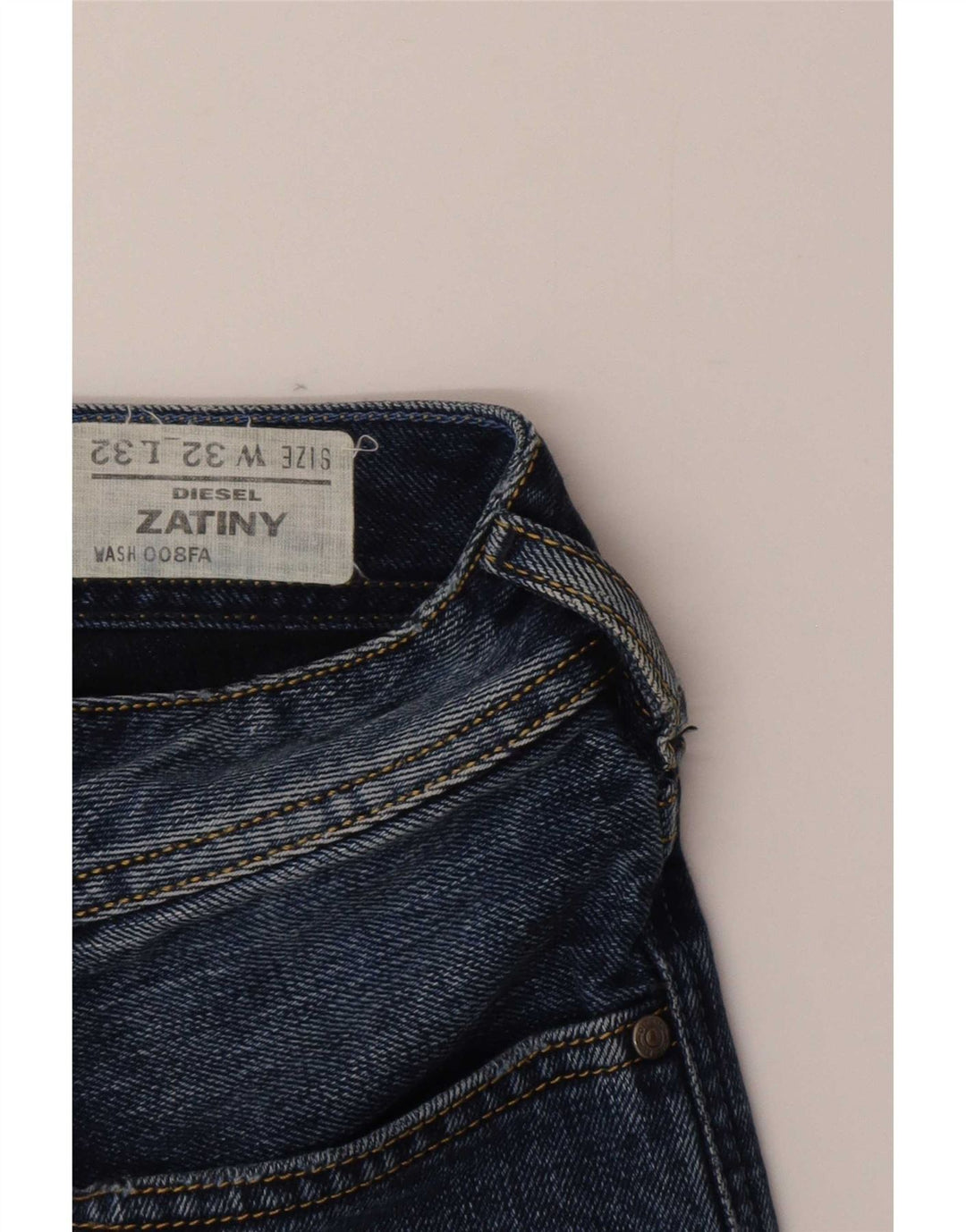 Diesel Herren Zatiny Bootcut Jeans W32 L32 Blau