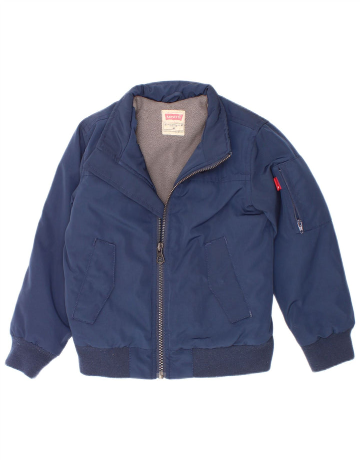 Levi's Bomberjacke für Jungen, 3–4 Jahre, marineblaues Polyester
