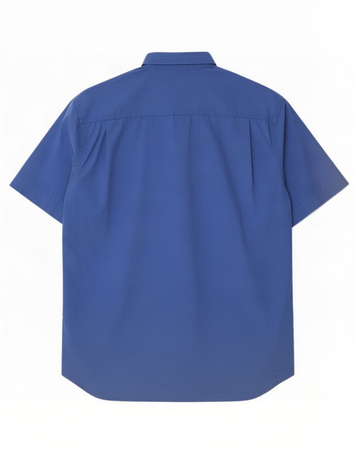 Think Pink Herren Kurzarmhemd 2XL Blau