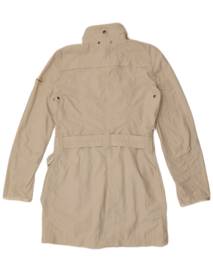 PEUTEREY Damen Trenchcoat IT 46 Large Weiß