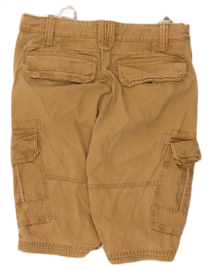 Fat Face Herren Regular Cargo Shorts W32 Mittelbeige Baumwolle