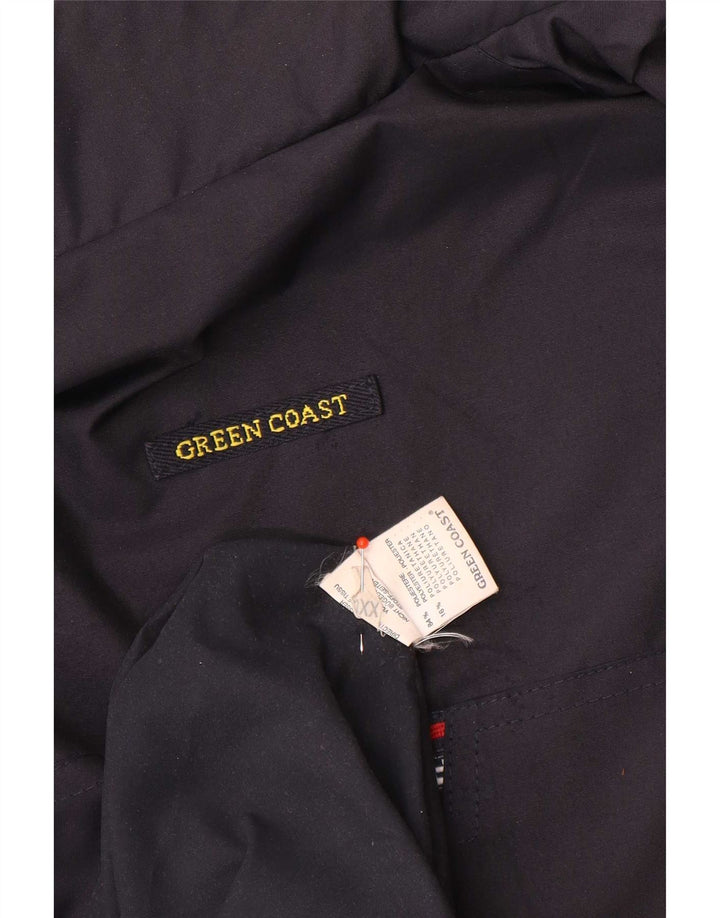 Green Coast Herren Wendeweste UK 44 2XL Marineblaues Polyurethan