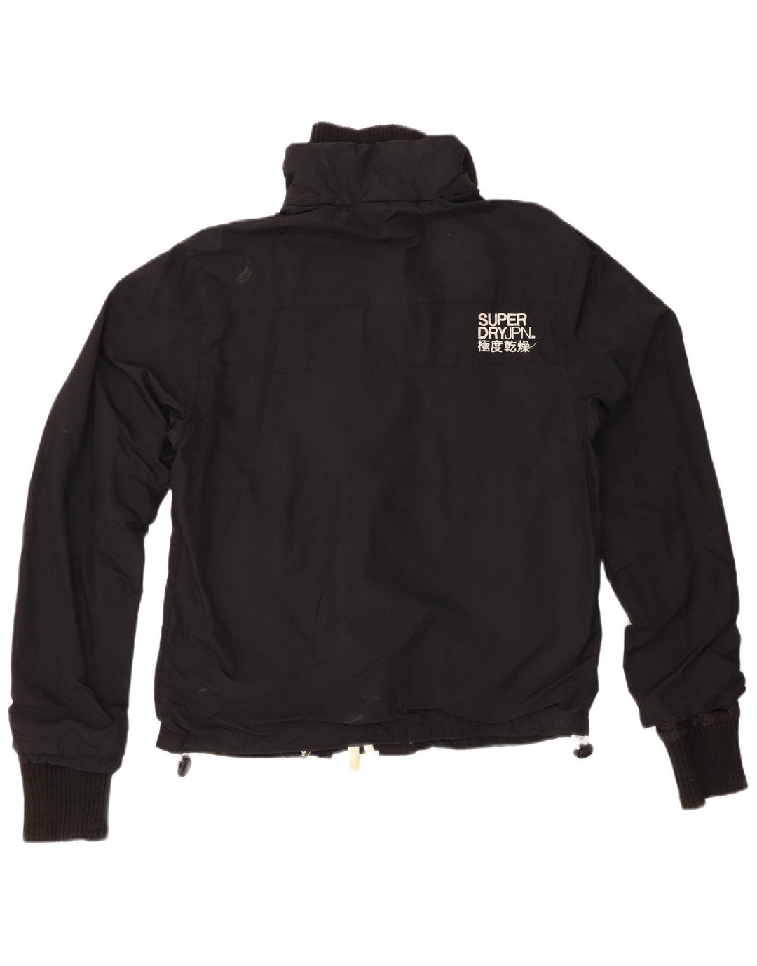 SUPERDRY Damen The Windcheater Windjacke UK 14 Medium Schwarz