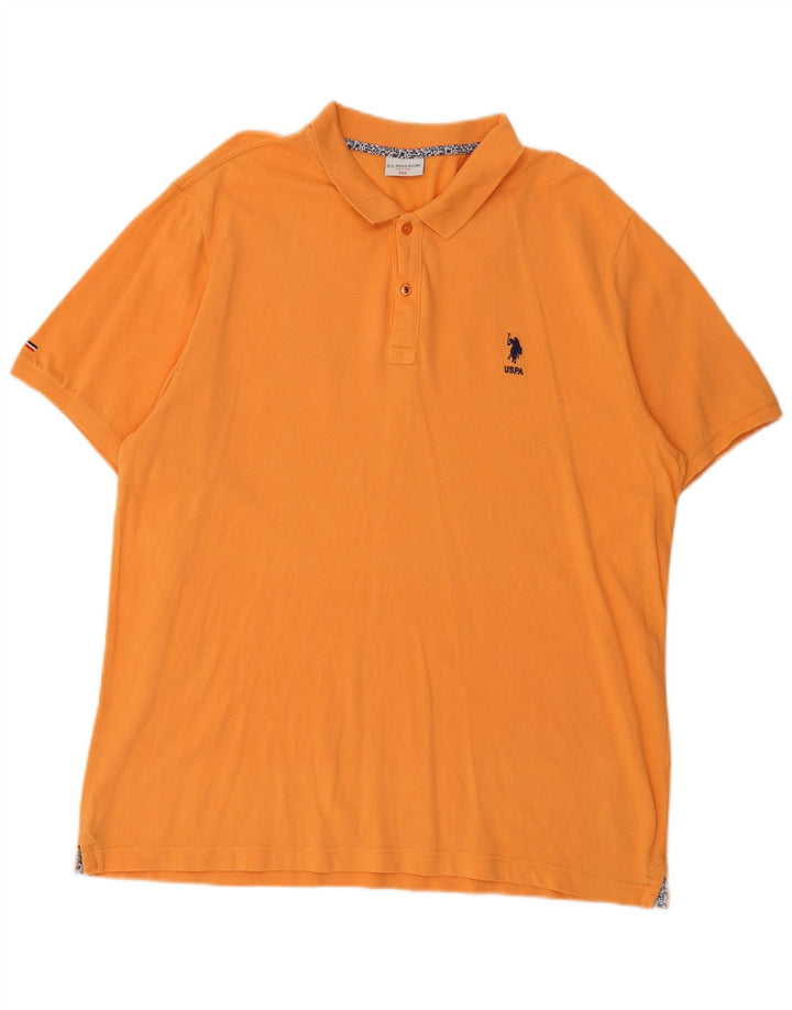 U.S. Polo Assn. Herrenhemd 3XL Orange