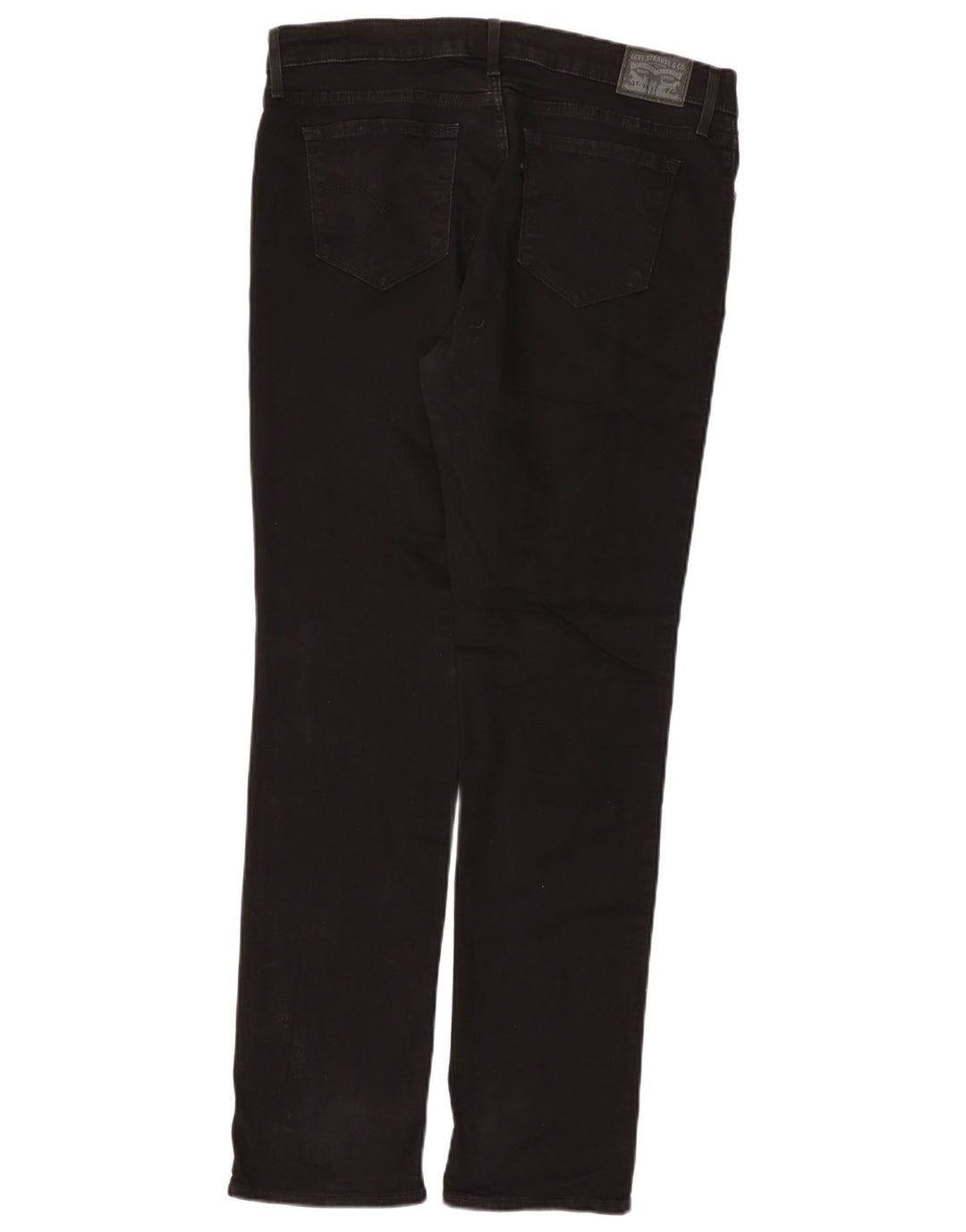 Levi's Damen 312 Shaping Slim Jeans W32 L32 Schwarze Baumwolle