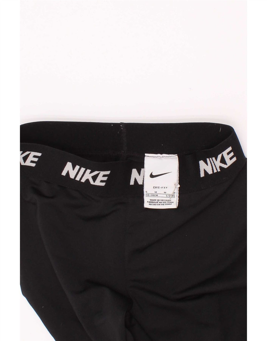 Nike Dri-Fit-Leggings für Mädchen, 5–6 Jahre, mittelgroß, Schwarz