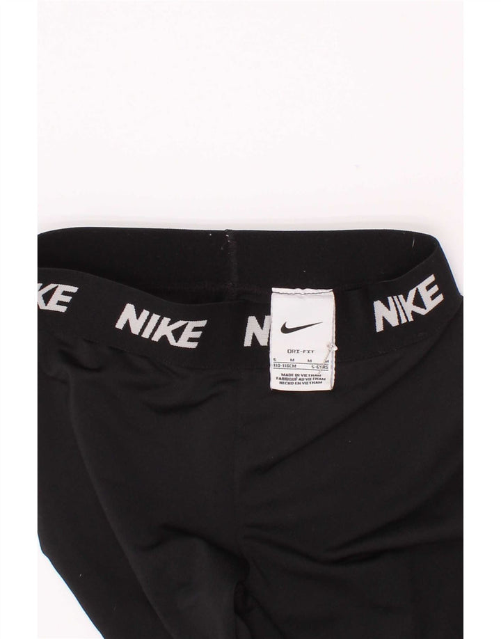 Nike Dri-Fit-Leggings für Mädchen, 5–6 Jahre, mittelgroß, Schwarz