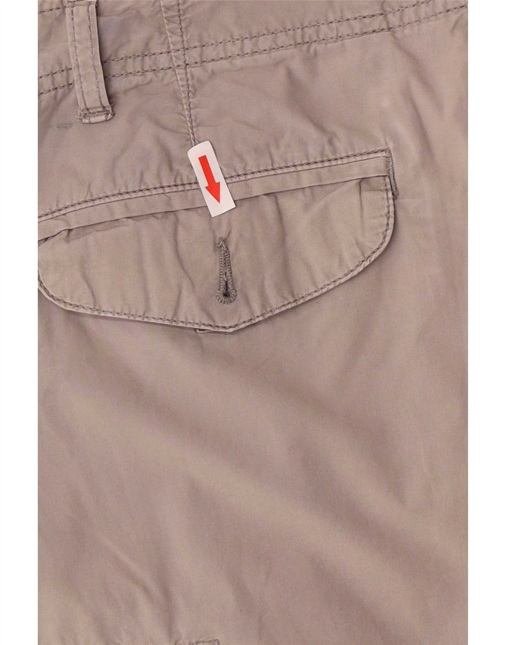 Napapijri Herren Cargo Shorts Large W35 Grau