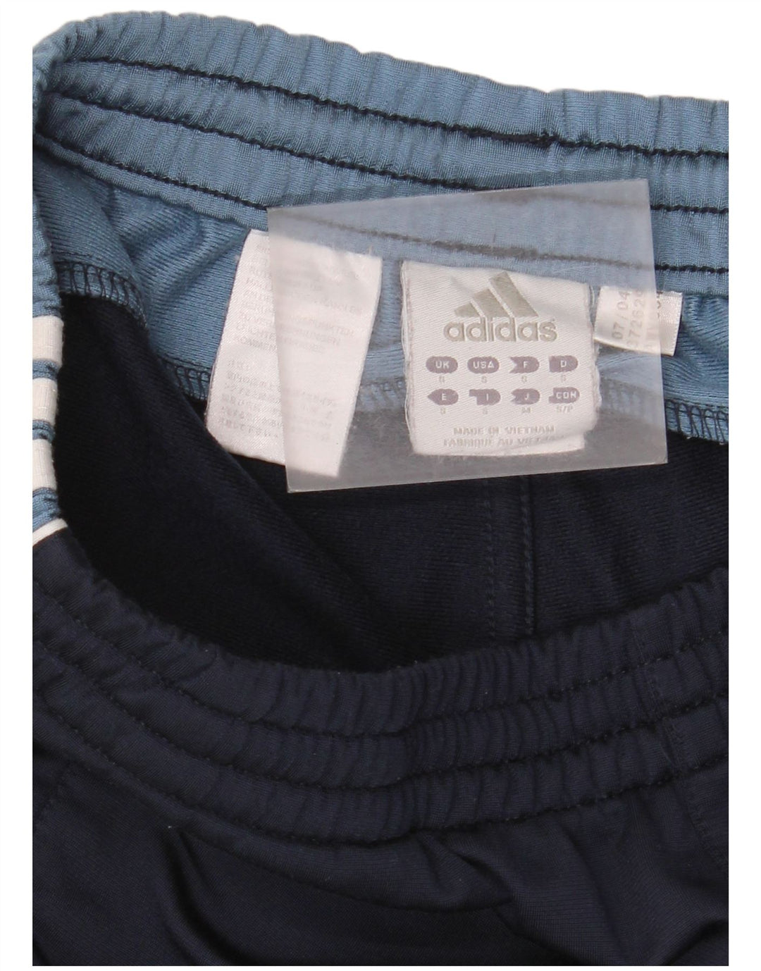 Adidas Herren-Trainingshose, klein, marineblau, Colourblock-Polyester