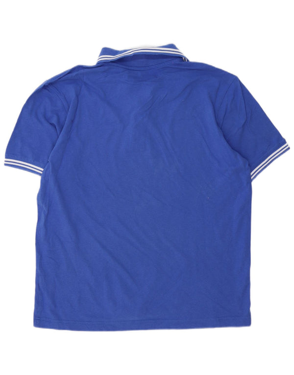 Kappa Herren Poloshirt XL Blau Baumwolle