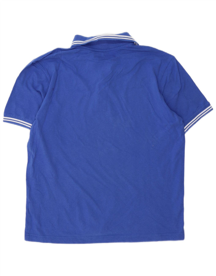 Kappa Herren Poloshirt XL Blau Baumwolle
