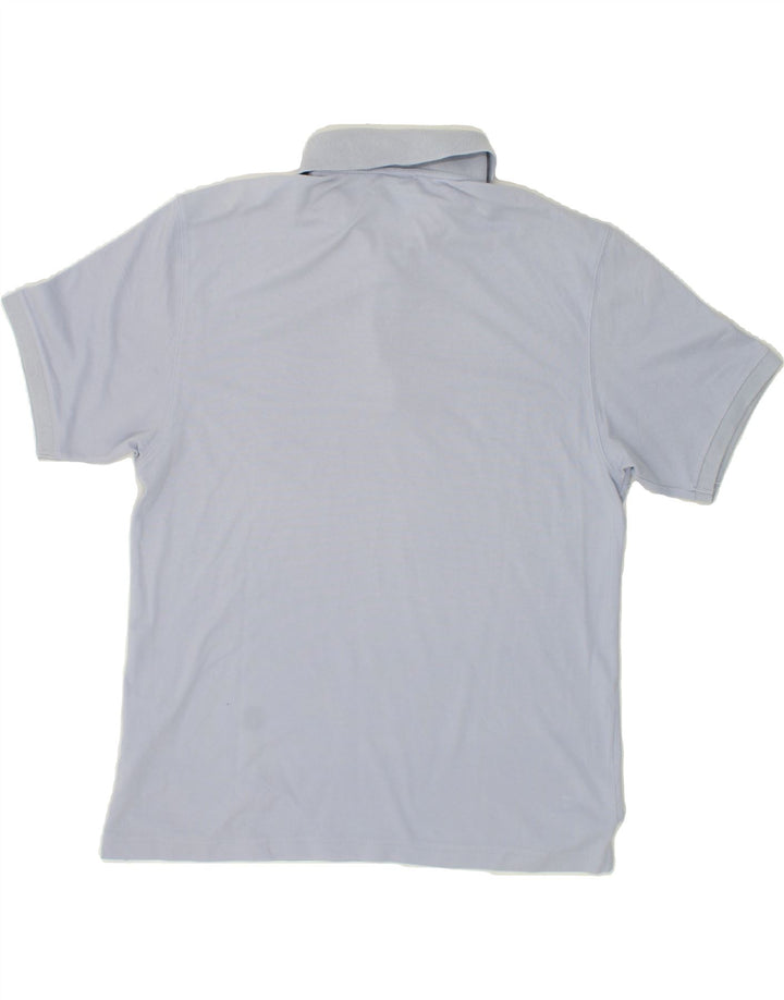 CHAMPION Mens Polo Shirt Large Blue Cotton Vintage Champion and Second-Hand Champion from Messina Hembry 