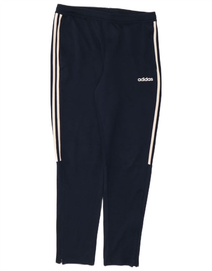 Adidas Herren Climalite Trainingshose, groß, marineblau, Polyester