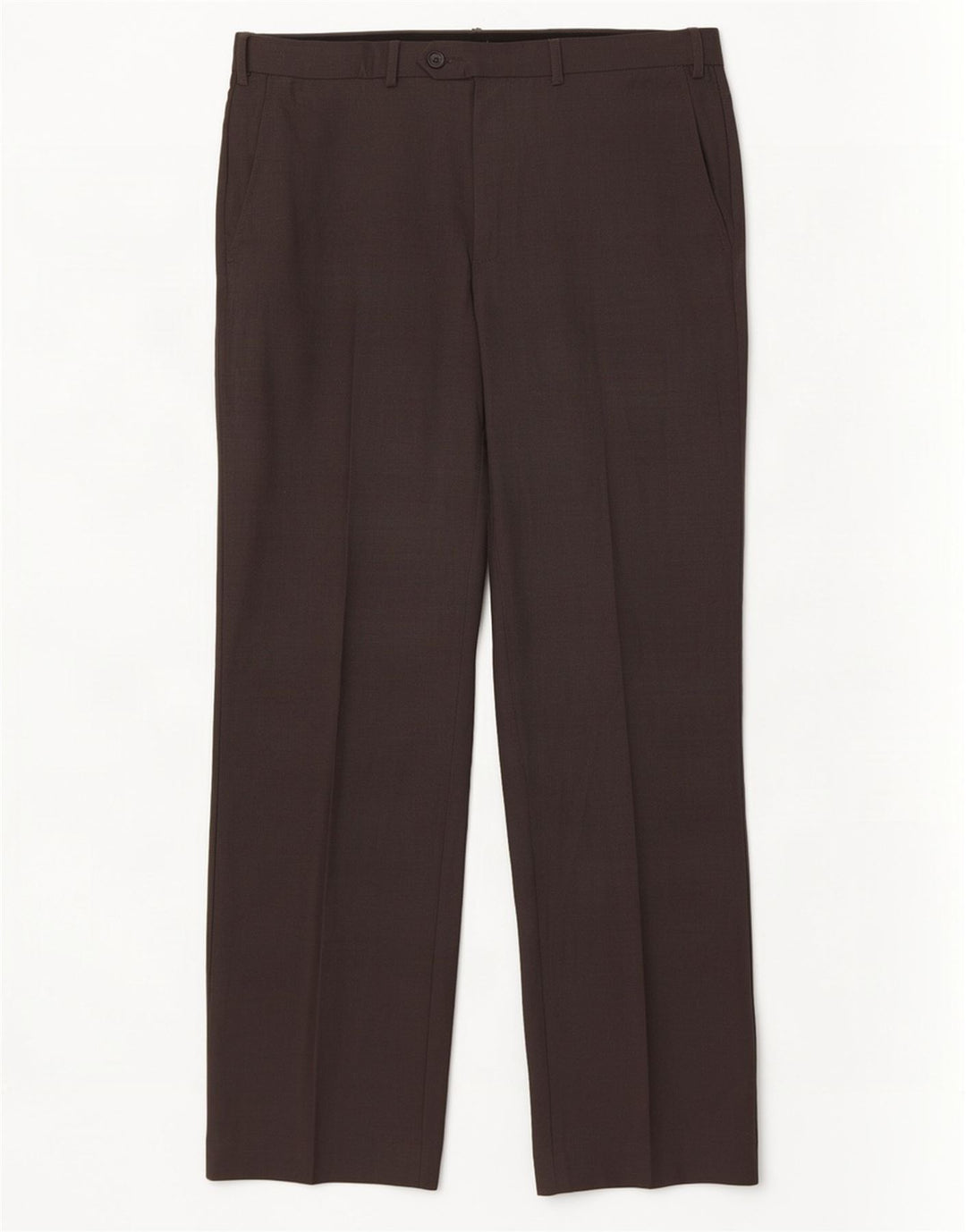 Gerade Herren-Anzughose von Marks & Spencer, W36, L31, graue Wolle