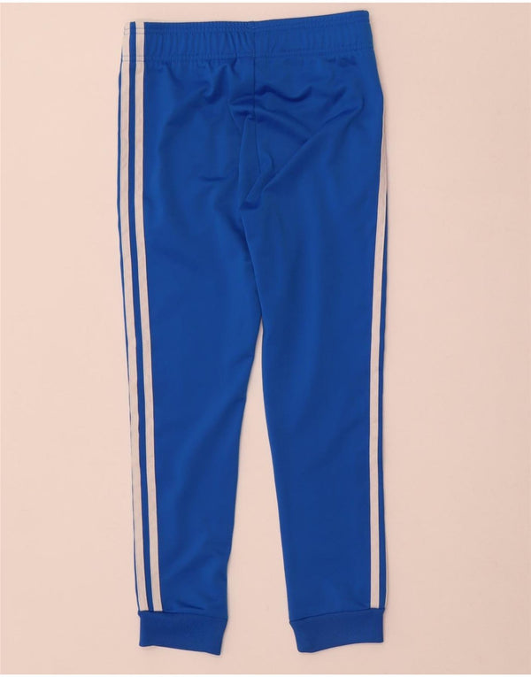 Adidas Jungen Trainingshose Jogger 9-10 Jahre Blaues Polyester