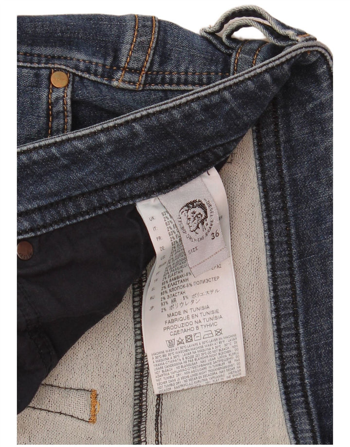Diesel Herren Slim Jeans W36 L31 Blaue Baumwolle