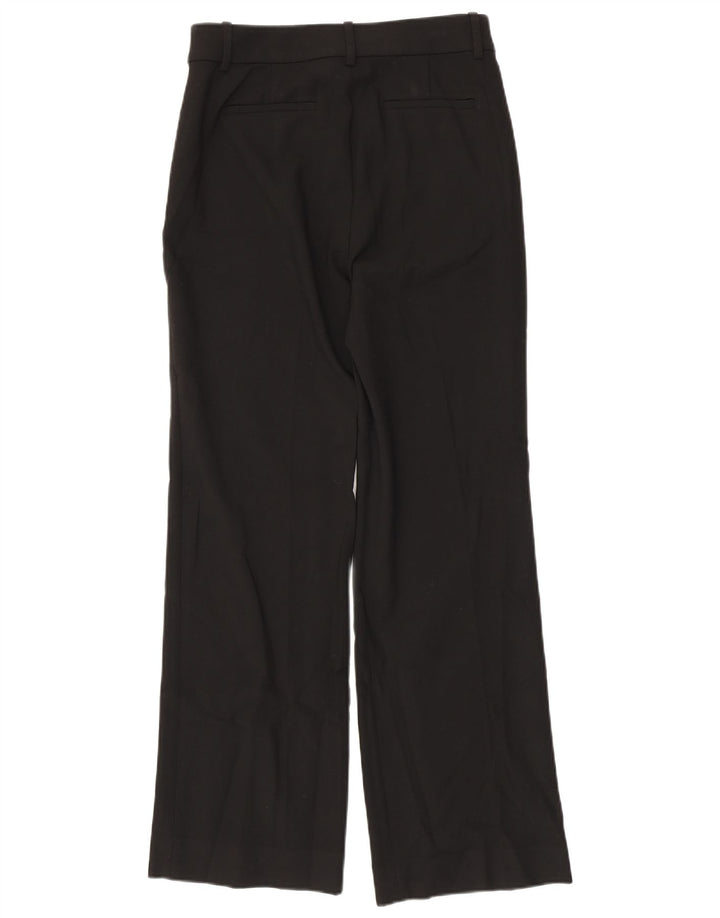 J. CREW Gerade Chino-Hose für Damen, US 6, M, W30, L31, Schwarz, Polyester