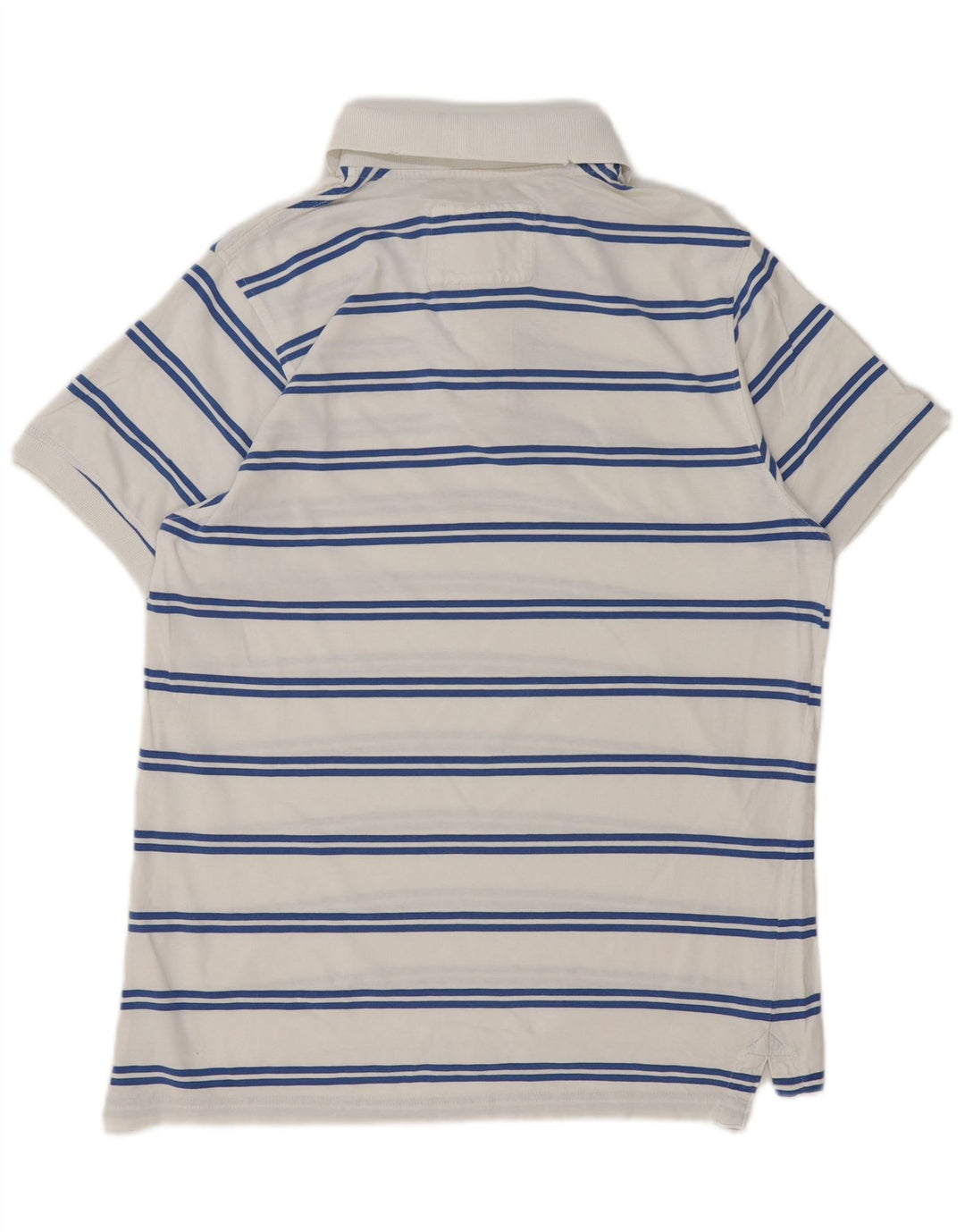 Richfield Herren-Poloshirt XL, weiß gestreift, Baumwolle