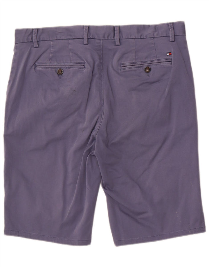 Tommy Hilfiger Herren Chinoshorts W34 Große blaue Baumwolle
