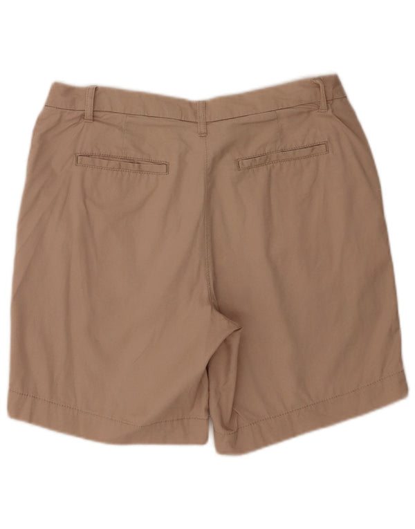 Marks & Spencer Damen Chinoshorts UK 12 Medium W32 Beige Baumwolle