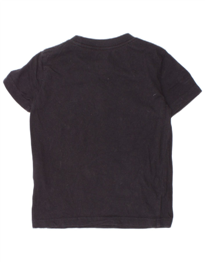 Levi's Jungen-T-Shirt mit Grafik, 3–4 Jahre, schwarze Baumwolle