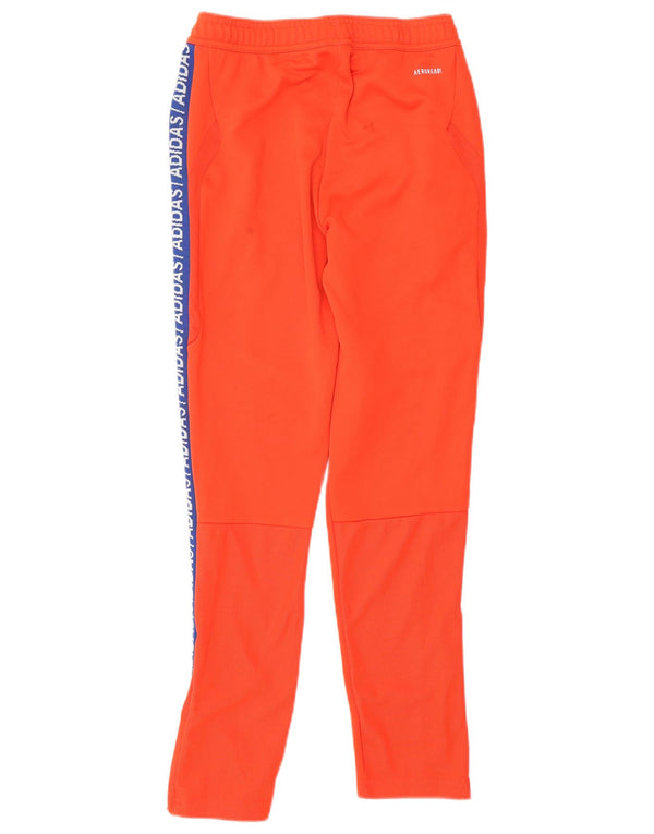 Adidas Womens Graphic Tracksuit Trousers XS Orange