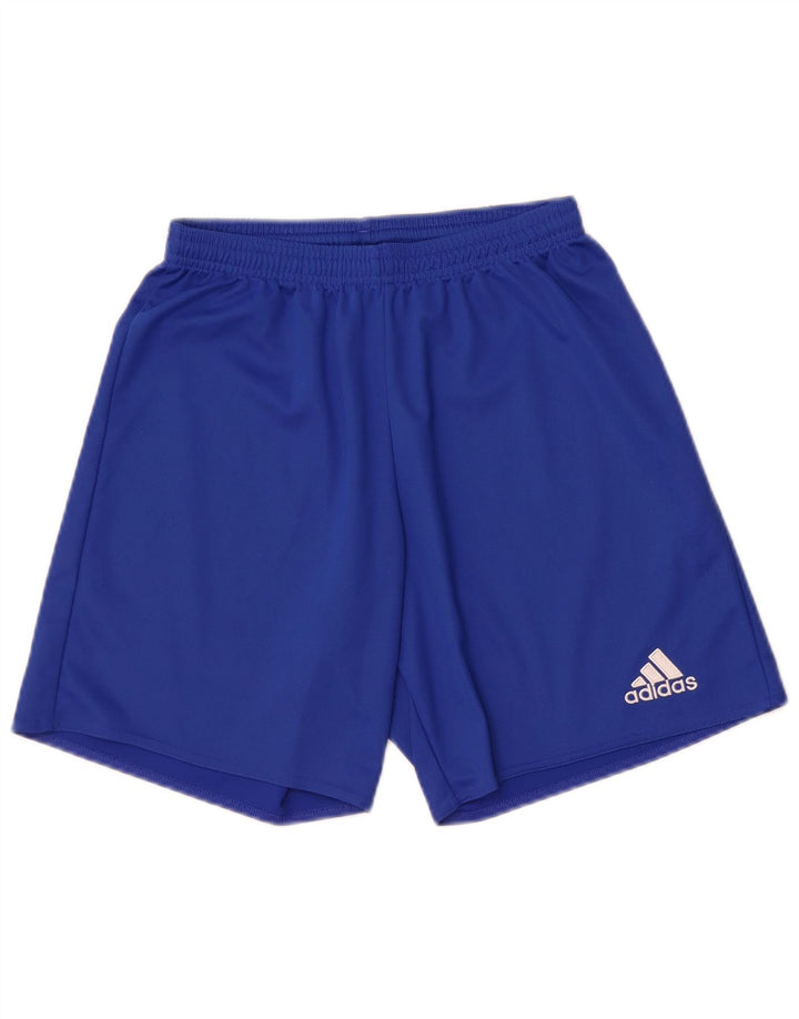 Adidas Herren Climalite Sport Shorts Small Blau Polyester
