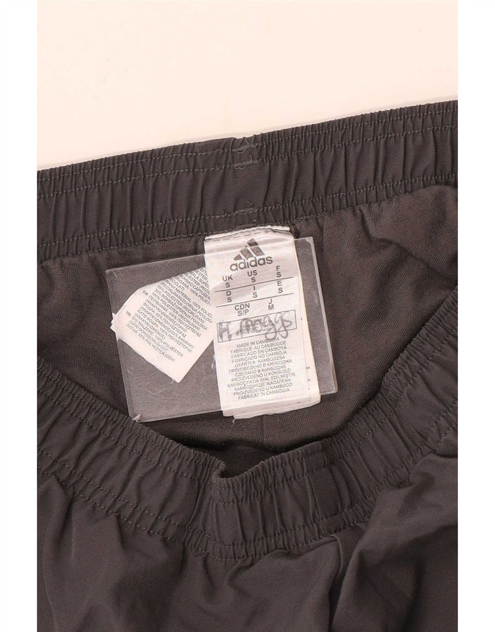 Adidas Herren-Trainingshose, Jogginghose, klein, grau, Polyester