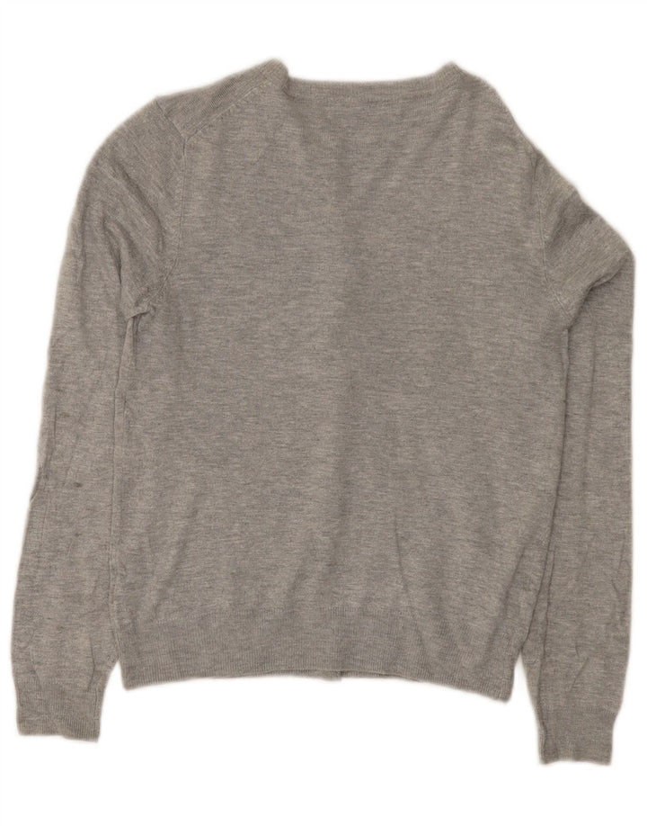 Marks & Spencer Damen-Cardigan-Pullover UK 10 Small Grau