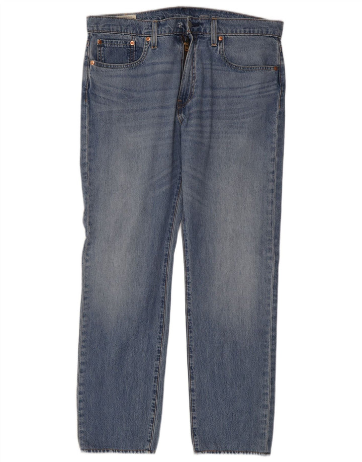 Levi's Herren 502 Tapered Jeans W33 L32 Blaue Baumwolle