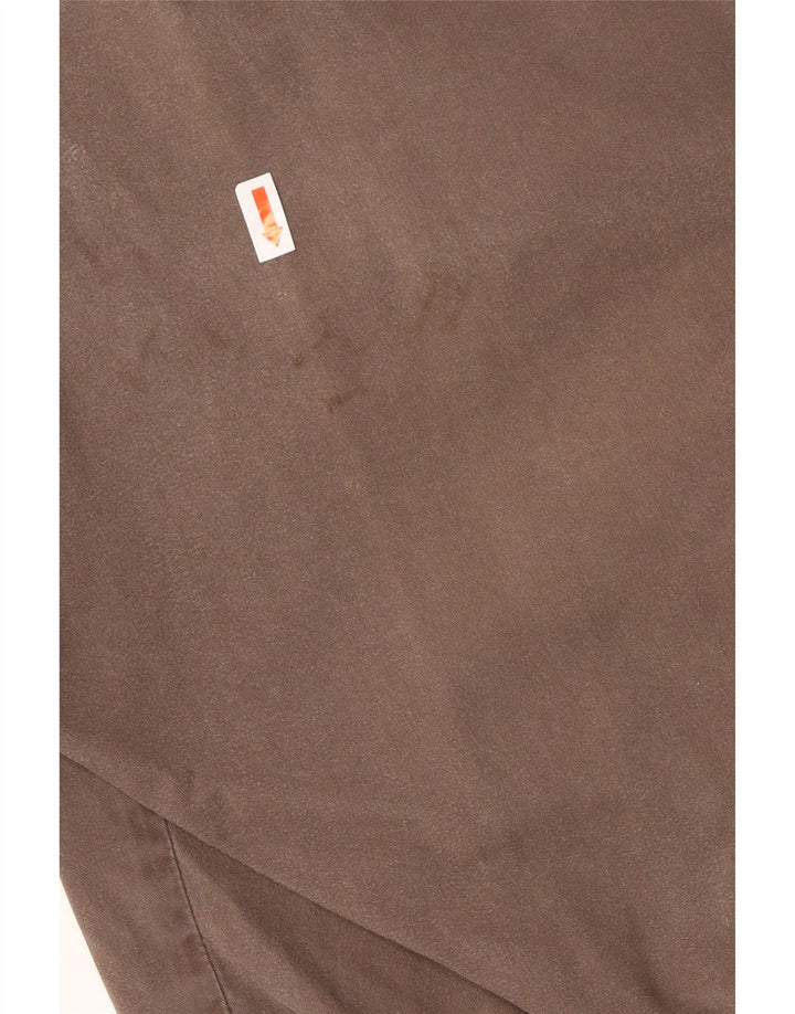 40Weft Herren-Cargoshorts W36 Große graue Baumwolle