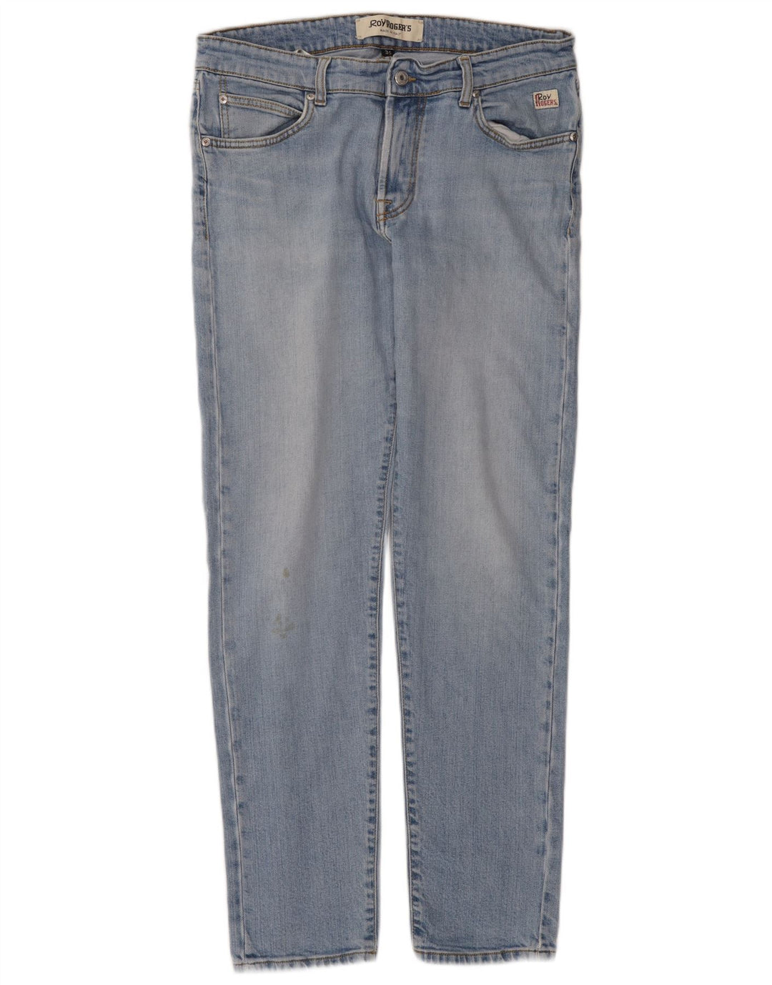Roy Rogers Herren Straight Jeans W35 L31 Blaue Baumwolle