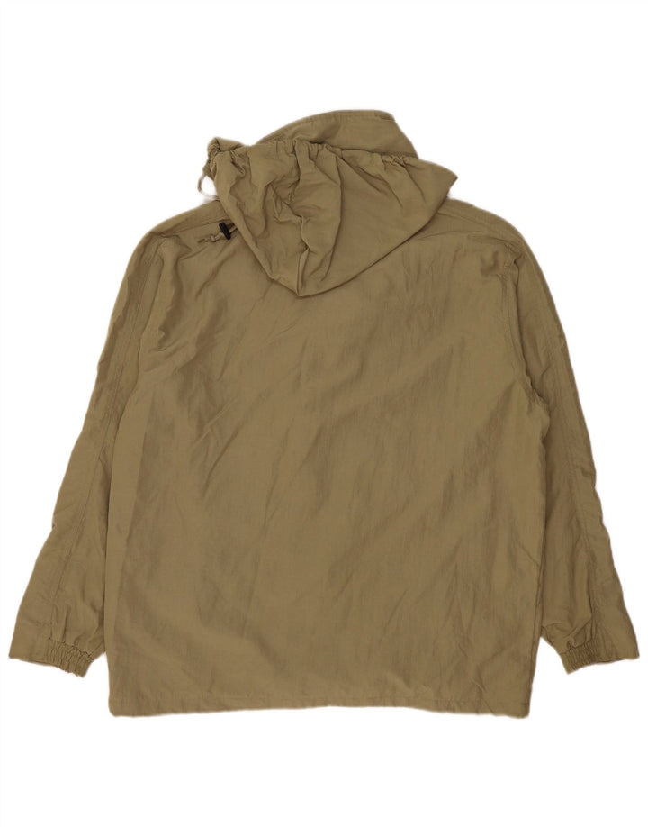 Diadora Herren-Regenjacke mit Kapuze, UK 36, Größe S, Khaki, Polyamid