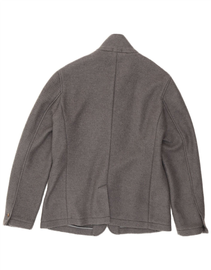 Sun68 Herren-Blazer mit 5 Knöpfen, UK 42, XL, graue Wolle