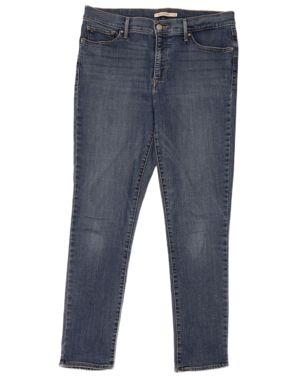 Levi's Damen 311 Shaping Skinny Jeans W32 L30 Blaue Baumwolle