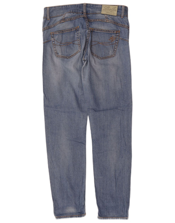 Liu Jo Damen Slim Jeans W30 L30 Blaue Baumwolle