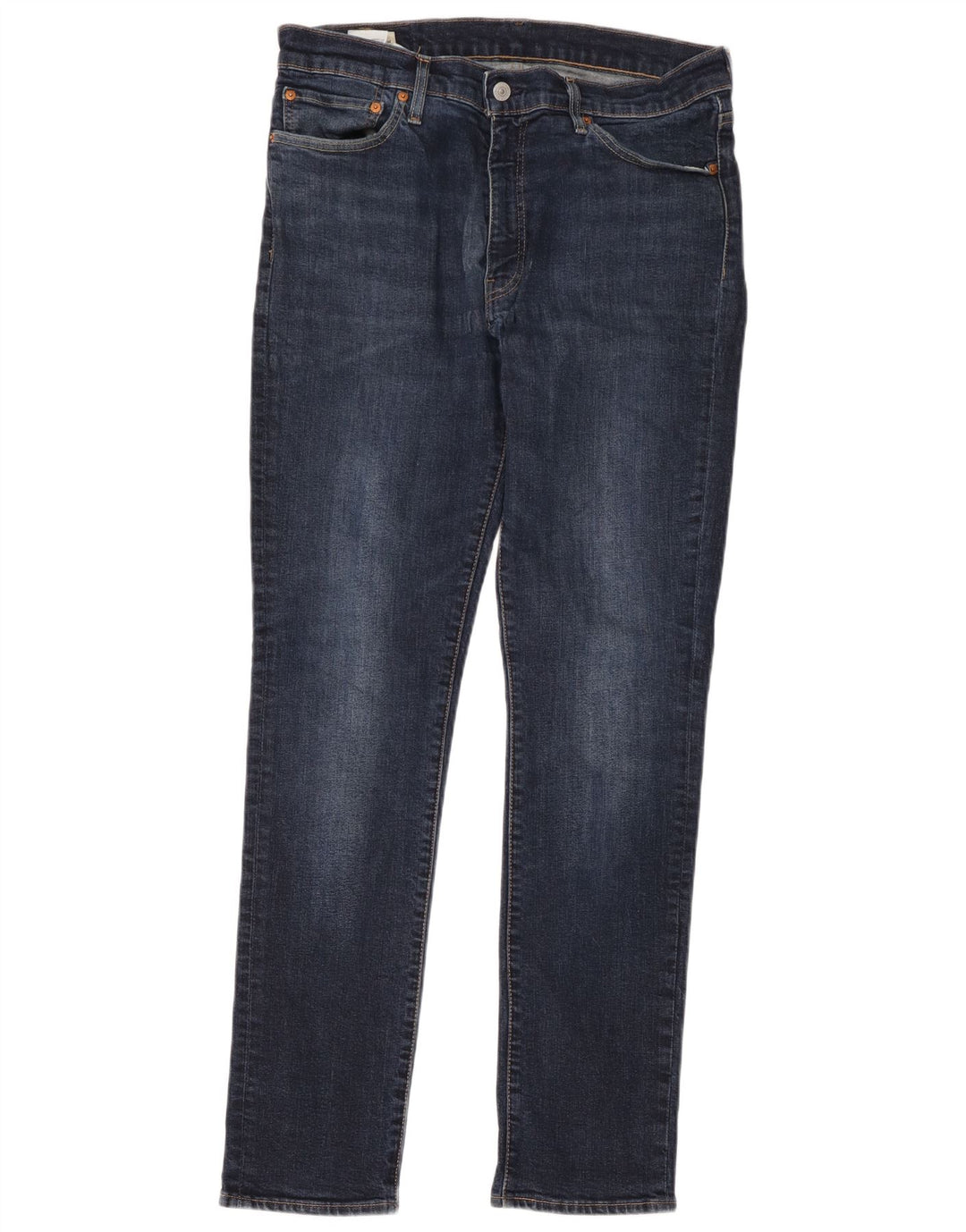 Levi's Herren 511 Slim Jeans W36 L34 Marineblaue Baumwolle