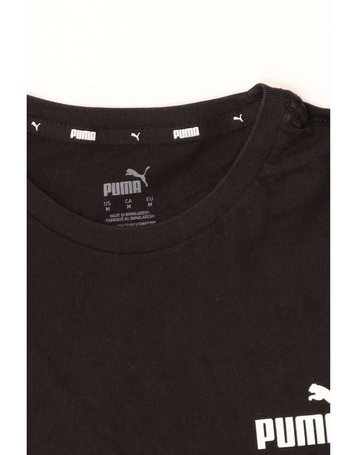Puma Herren T-Shirt Top Medium Schwarz