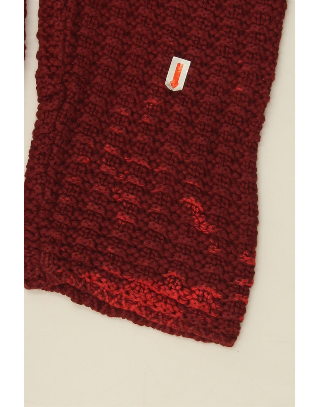 Zara Herren-Pullover mit Rundhalsausschnitt, XL, Burgunderrot