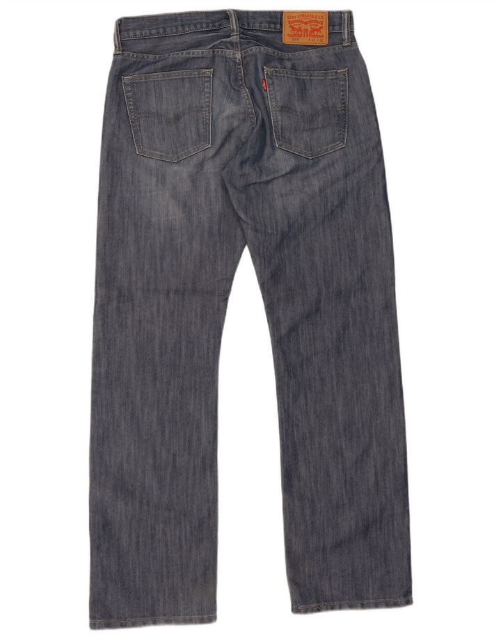 Levi's Herren 514 Bootcut Jeans W33 L32 Blaue Baumwolle