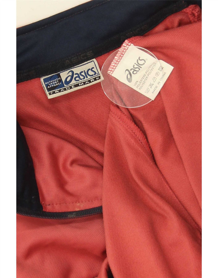 Asics Mädchen-Trainingsanzug-Top-Jacke, 13–14 Jahre, rosa Polyester