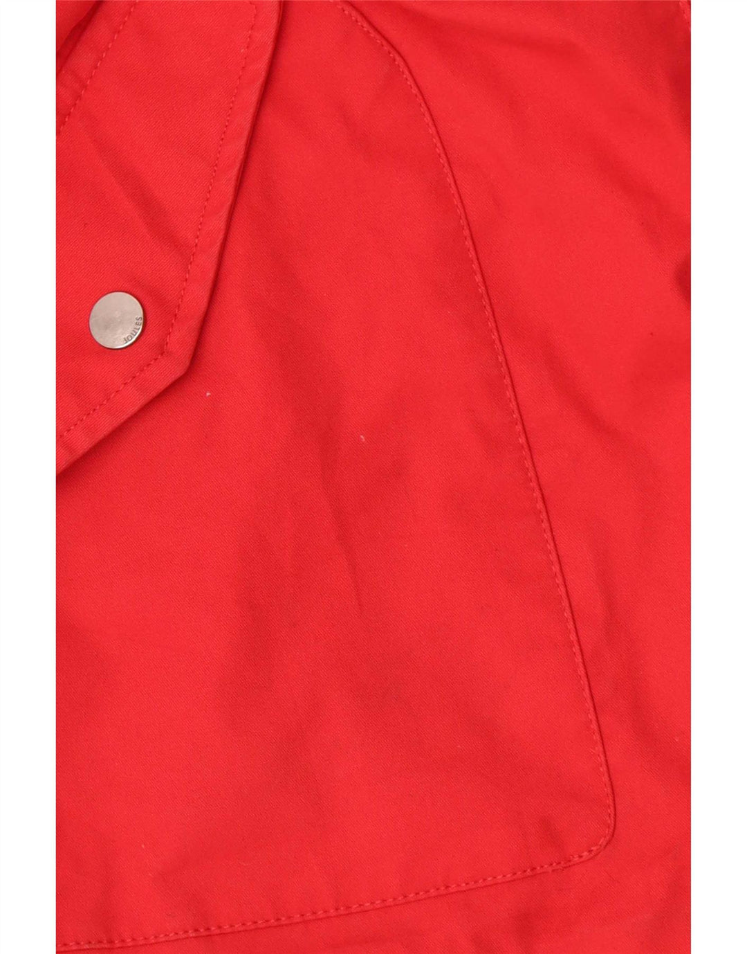 Joules Womens Hooded Oversized Rain Jacket UK 18 XL Rote Baumwolle