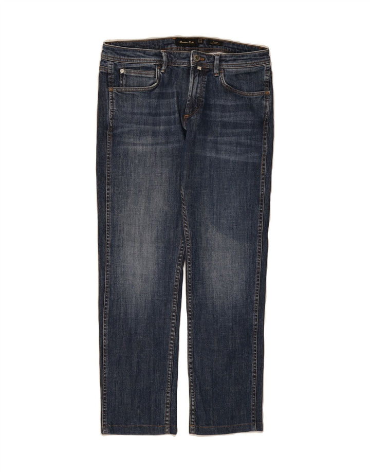 MASSIMO DUTTI Womens Slim Jeans EU 38 Small W30 L28 Blue Cotton Vintage Massimo Dutti and Second-Hand Massimo Dutti from Messina Hembry 